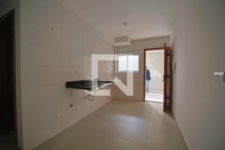 Sala/Cozinha e Área de Serviço de apartamento para alugar com 2 quartos, 39m² em Parque Boturussu, São Paulo