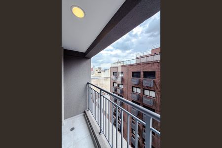 Varanda da Sala de kitnet/studio para alugar com 1 quarto, 28m² em Liberdade, São Paulo