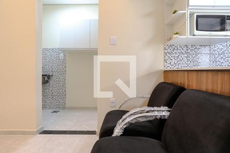 Sala de kitnet/studio para alugar com 1 quarto, 30m² em Centro, Mogi das Cruzes