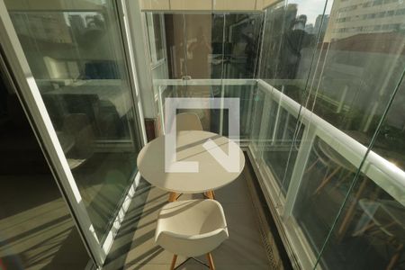 Varanda de kitnet/studio para alugar com 1 quarto, 35m² em Vila Mariana, São Paulo