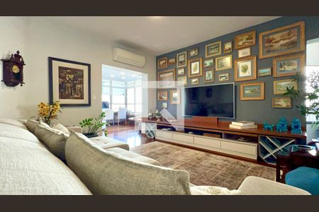 Sala de TV de apartamento para alugar com 4 quartos, 202m² em Paraíso, São Paulo