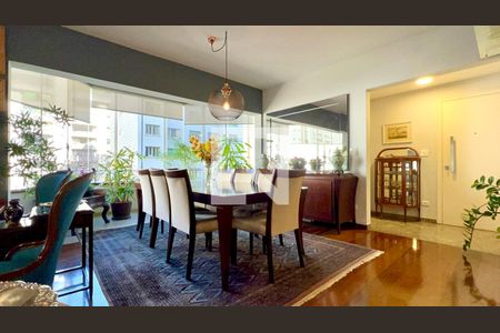 Sala de Jantar de apartamento para alugar com 4 quartos, 202m² em Paraíso, São Paulo