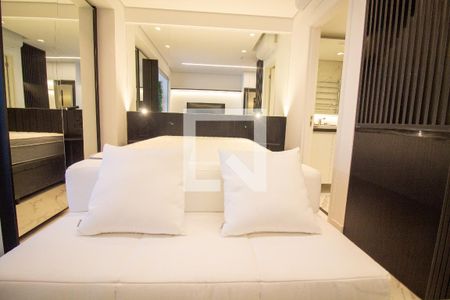 Sala / Quarto - Studio de kitnet/studio para alugar com 1 quarto, 30m² em Brooklin, São Paulo