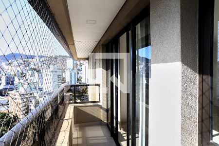 Varanda da Sala de apartamento para alugar com 2 quartos, 69m² em Santa Efigênia, Belo Horizonte