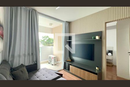 Sala de apartamento à venda com 1 quarto, 46m² em Pinheiros, São Paulo