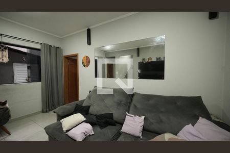 Sala de casa à venda com 4 quartos, 205m² em Vila Guaraciaba, Santo André