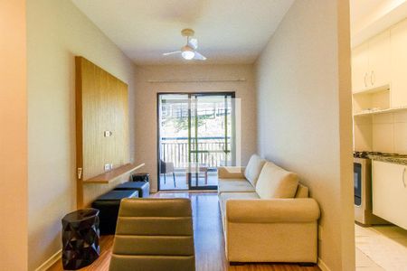 Sala de apartamento para alugar com 2 quartos, 58m² em Granja Viana, Cotia