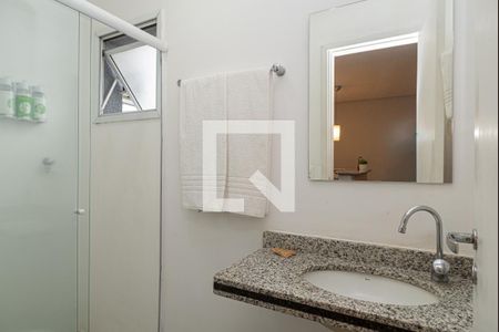 Banheiro de apartamento para alugar com 1 quarto, 35m² em Santa Cecilia, São Paulo