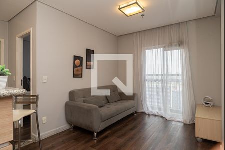 Sala de apartamento para alugar com 1 quarto, 35m² em Santa Cecilia, São Paulo