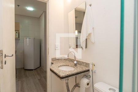 Banheiro de apartamento para alugar com 1 quarto, 34m² em Santa Cecilia, São Paulo
