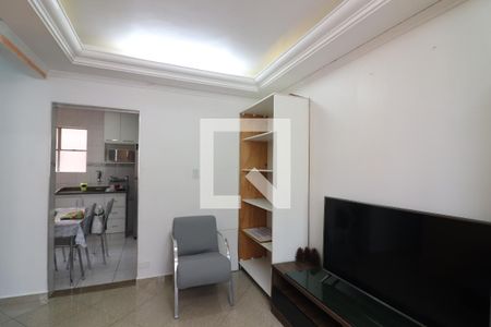 Sala  de apartamento para alugar com 2 quartos, 60m² em Rudge Ramos, São Bernardo do Campo
