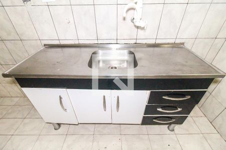 Sala/Cozinha de casa para alugar com 1 quarto, 45m² em Itaquera, São Paulo