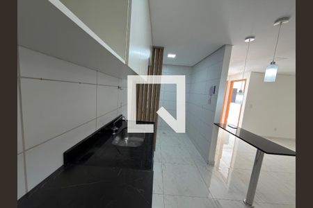 Cozinha de apartamento para alugar com 2 quartos, 54m² em Colônia Agrícola Samambaia, Brasília