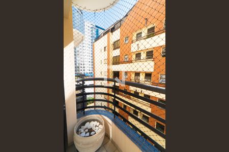 Sacada da Sala/Quarto de apartamento para alugar com 1 quarto, 28m² em Vila Monte Alegre, São Paulo