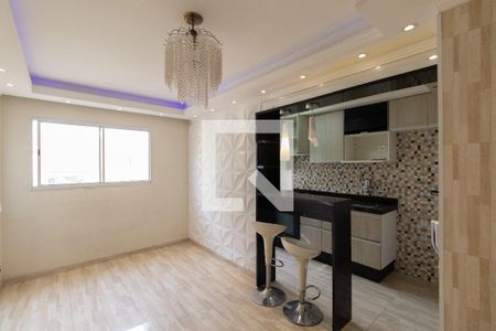 Sala e Cozinha de apartamento à venda com 3 quartos, 50m² em Vila Nova Curuca, São Paulo