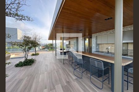 Área externa de kitnet/studio para alugar com 1 quarto, 79m² em Campeche, Florianópolis