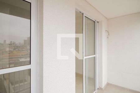 Varanda da Sala de apartamento para alugar com 2 quartos, 49m² em Vila Esperança, São Paulo