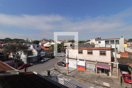Vista da Sacada da Sala de casa para alugar com 2 quartos, 86m² em Jardim Las Vegas, Santo André