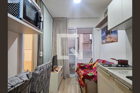 Sala/Cozinha de apartamento para alugar com 1 quarto, 30m² em Amaralina, Salvador