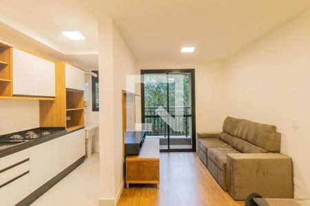 Sala/cozinha de apartamento para alugar com 2 quartos, 44m² em Cidade Industrial de Curitiba, Curitiba