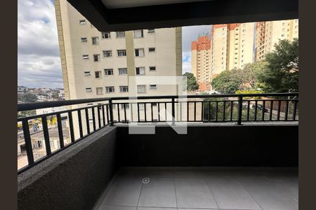 Varanda da Sala de apartamento para alugar com 2 quartos, 48m² em Vila Engenho Novo, Barueri