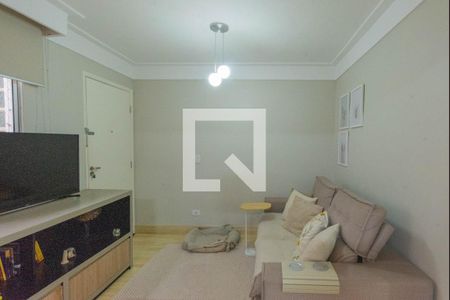 Sala de apartamento à venda com 2 quartos, 50m² em Vila Satúrnia, Campinas