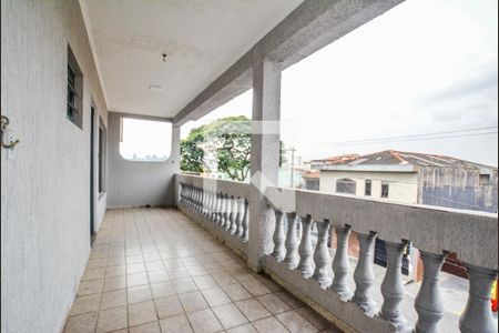 Varanda da Sala de casa à venda com 2 quartos, 510m² em Parque Novo Oratório, Santo André