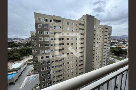 Vista da varanda da sala de apartamento à venda com 2 quartos, 41m² em Inhaúma, Rio de Janeiro