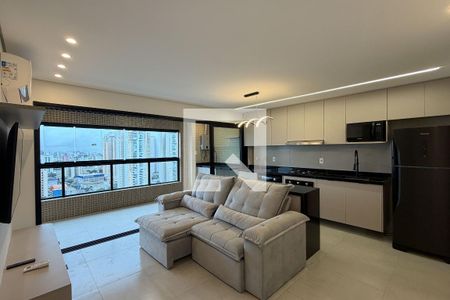 Sala de apartamento para alugar com 2 quartos, 109m² em Ponta da Praia, Santos