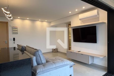 Sala de apartamento para alugar com 2 quartos, 109m² em Ponta da Praia, Santos