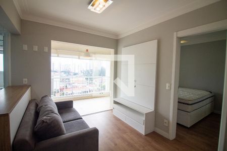 Sala de apartamento para alugar com 1 quarto, 50m² em Jardim Aeroporto, São Paulo