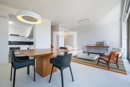 Sala/Cozinha de apartamento para alugar com 2 quartos, 126m² em Pinheiros, São Paulo