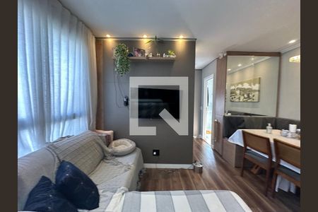 Sala de apartamento para alugar com 1 quarto, 50m² em Jardim Tupanci, Barueri