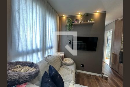 Sala de apartamento para alugar com 1 quarto, 50m² em Jardim Tupanci, Barueri