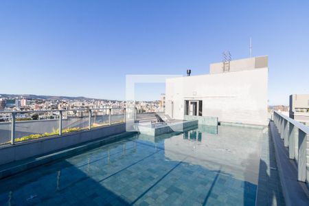 Área comum - Piscina de kitnet/studio para alugar com 1 quarto, 27m² em Farroupilha, Porto Alegre