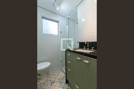 Banheiro de apartamento para alugar com 1 quarto, 43m² em Centro, São Bernardo do Campo