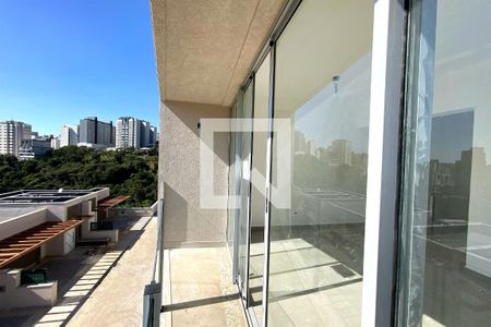 Varanda da Sala de casa de condomínio à venda com 3 quartos, 175m² em Buritis, Belo Horizonte