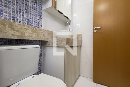 Banheiro da Suíte de apartamento para alugar com 3 quartos, 83m² em Picanço, Guarulhos