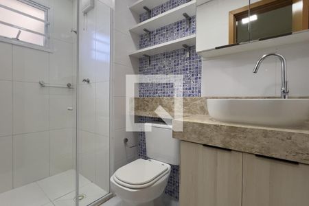 Banheiro da Suíte de apartamento para alugar com 3 quartos, 83m² em Picanço, Guarulhos