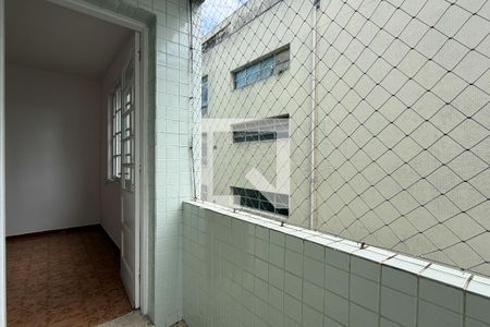 Varanda da Sala de apartamento para alugar com 1 quarto, 48m² em José Menino, Santos