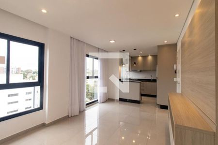 Sala de apartamento à venda com 2 quartos, 63m² em Portão, Curitiba