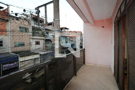 Varanda da Sala de casa para alugar com 3 quartos, 210m² em Conjunto Residencial Sanko, Diadema