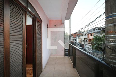 Varanda da Sala de casa para alugar com 3 quartos, 210m² em Conjunto Residencial Sanko, Diadema