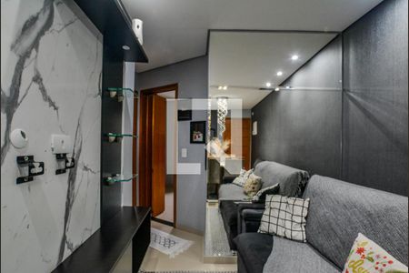 Sala de apartamento para alugar com 2 quartos, 86m² em Parque João Ramalho, Santo André