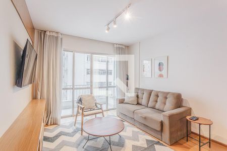 Sala de apartamento para alugar com 2 quartos, 90m² em Jardim Paulista, São Paulo