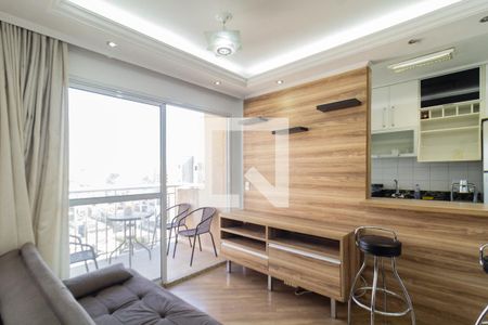 Sala de apartamento para alugar com 2 quartos, 53m² em Barra Funda, São Paulo