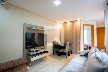 Sala de apartamento à venda com 2 quartos, 50m² em Parque Bandeirante, Santo André