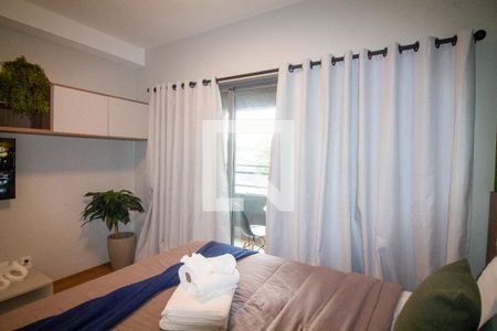 Sala / Quarto - Studio de kitnet/studio à venda com 1 quarto, 30m² em Campo Belo, São Paulo