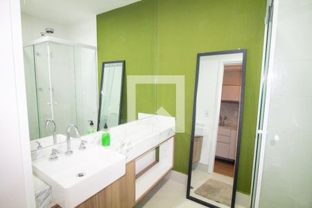 Banheiro de kitnet/studio à venda com 1 quarto, 30m² em Campo Belo, São Paulo