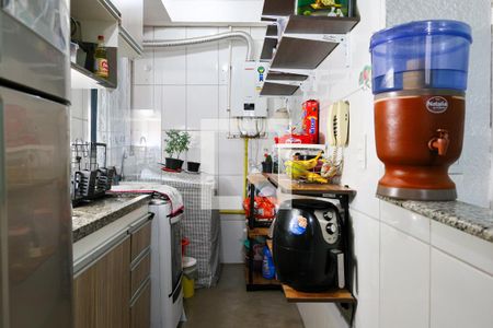 Cozinha de apartamento à venda com 2 quartos, 38m² em Jardim Umarizal, São Paulo